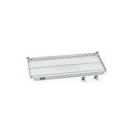 Global Equipment Nexel    S1872AZ Poly-Z-Brite    Quick Adjust Wire Shelf 72"W x 18"D 798280